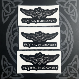 Flying Duckmen Sticker